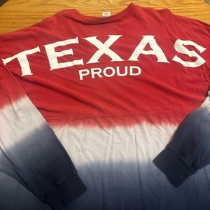 Texas proud long sleeved shirt